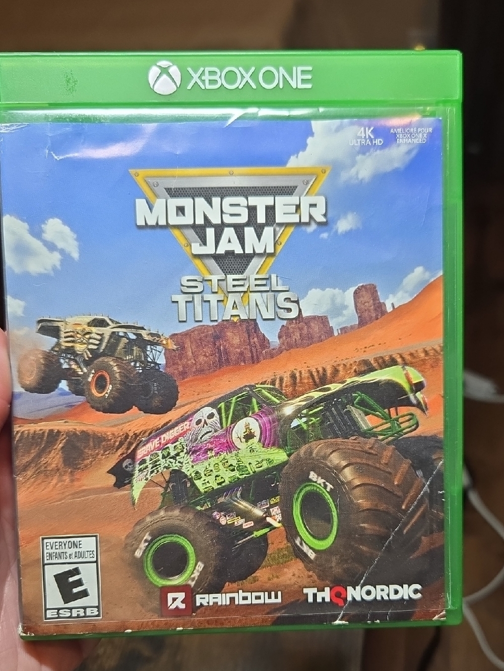 Monster Jam Steel Titans For XBox One Used